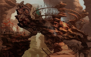 Illustration for article titled Wandering Cities That Roam The Steppes